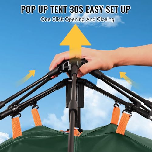 2 Person Instant Pop Up Dome Tent C22222