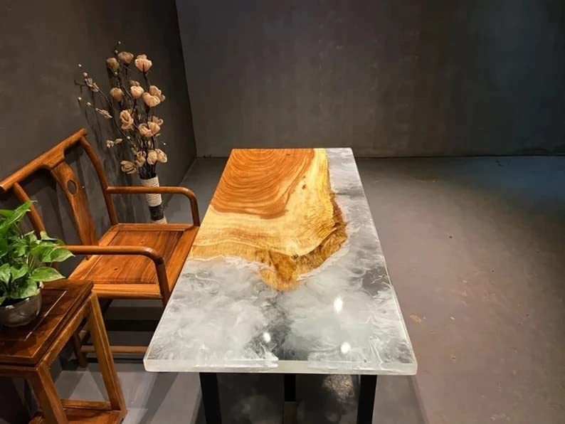 Large Epoxy Resin Dining Table (60 x 36 Inches) G7497