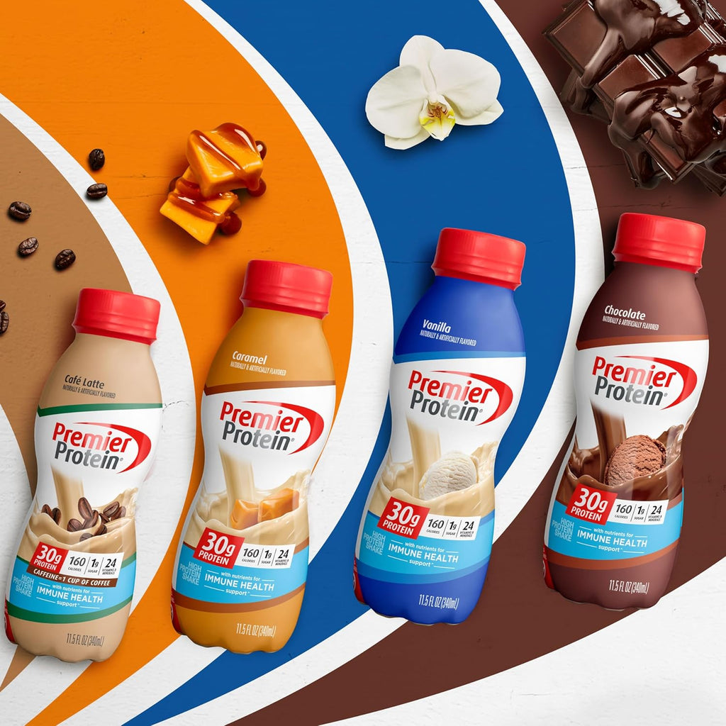 Vanilla Protein Shake, 30g Protein, 1g Sugar, 11.5 fl oz X864