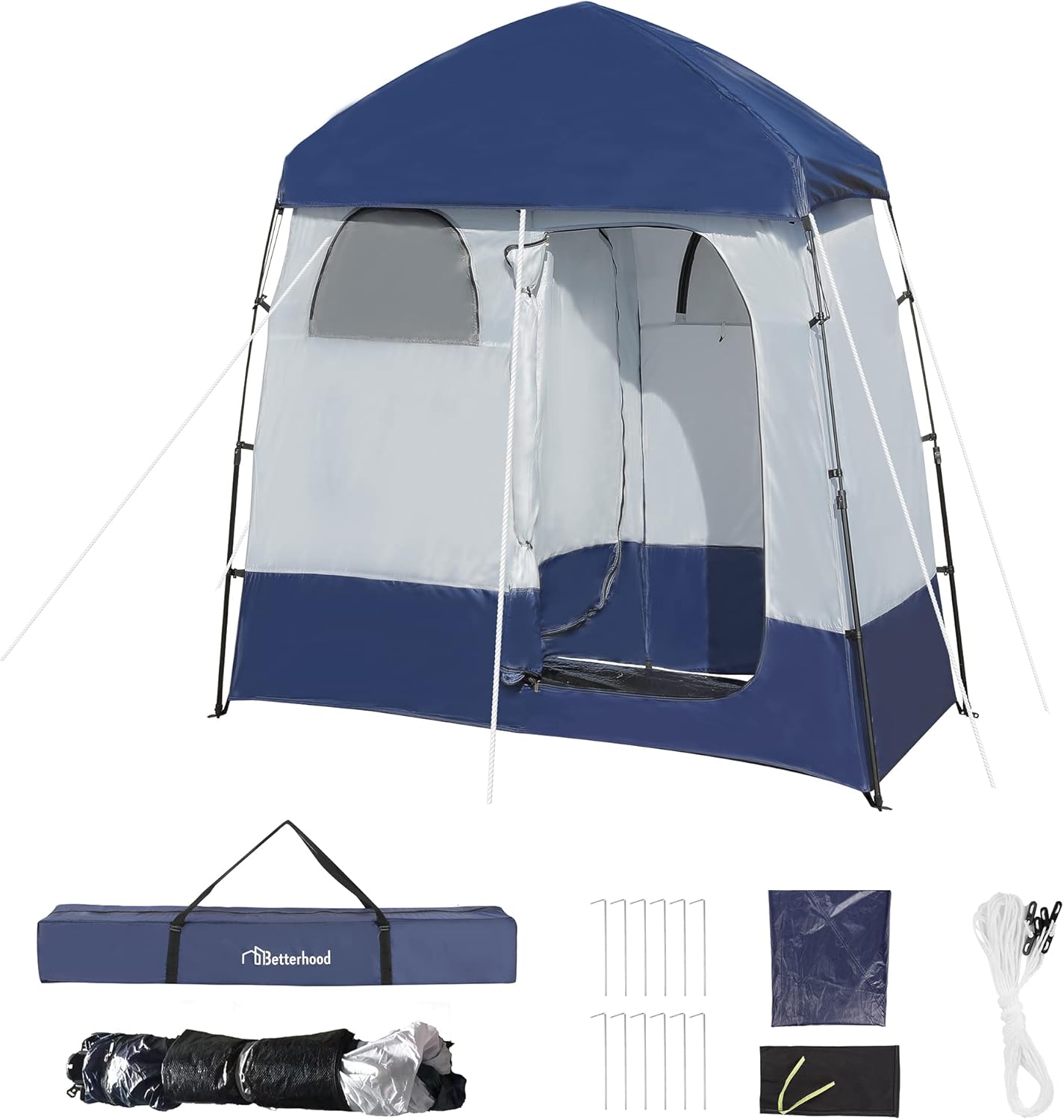 Camping Shower Tent with Floor T930942