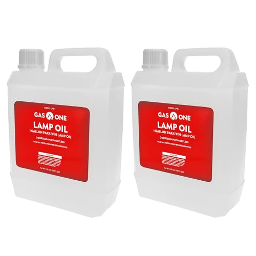1 Gallon (128oz) Clear Liquid Paraffin Lamp Oil Z3472