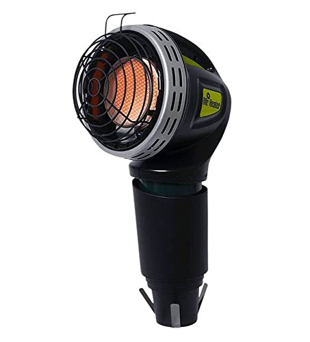 Silver and Black Golf Cart Heater L7231