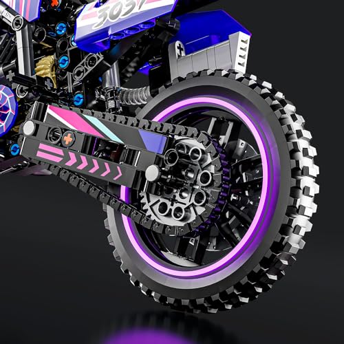 476 PCS Motorcycle Building Block Set H48423