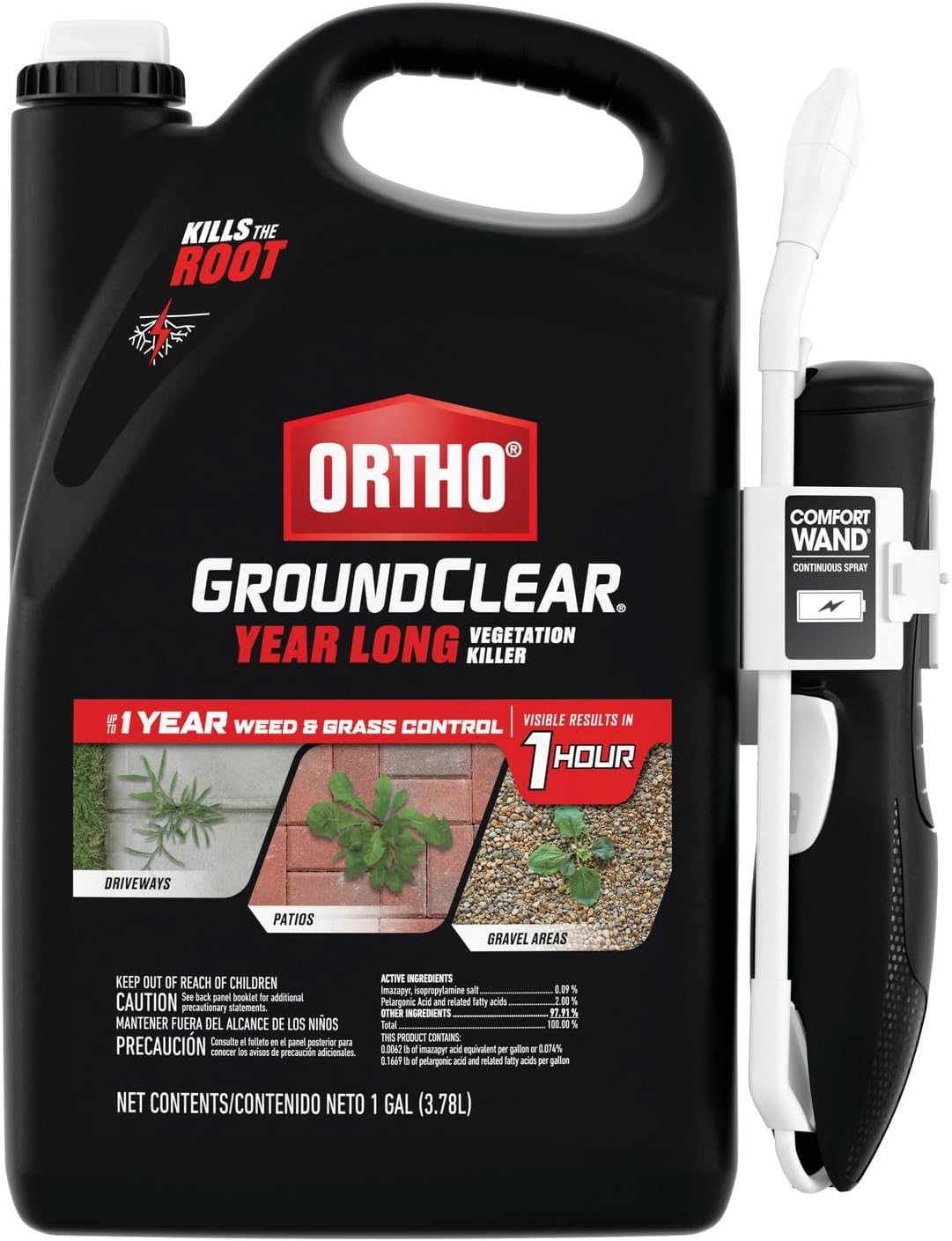 Year Long Vegetation Killer with Comfort Wand, 1 gal. T256646