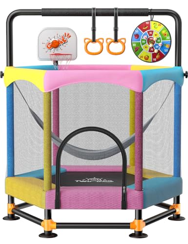 60" Toddler Trampoline with Safety Enclosure G1648