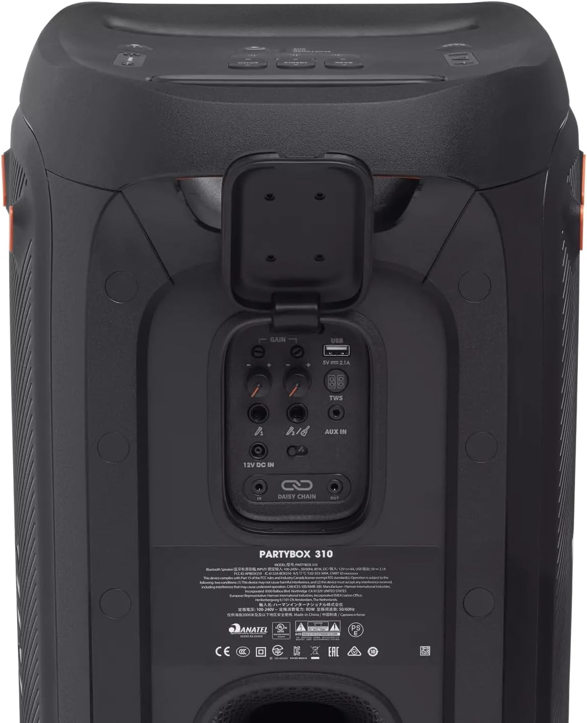 Portable Rechargeable Bluetooth RGB LED Party Box Speaker Y627215