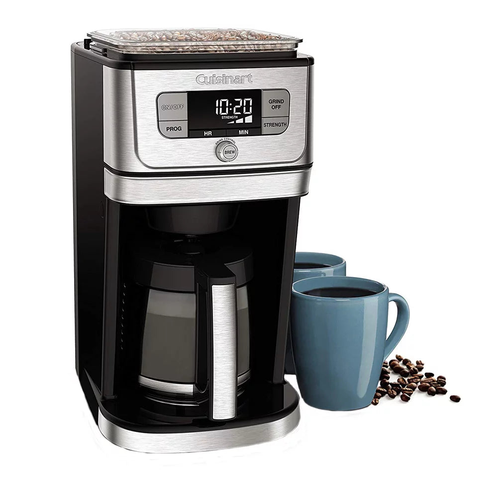 10 Cup Burr Coffeemaker, Silver M230240