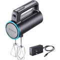 Black Cordless Hand Mixer with 7 Speed Settings L4224