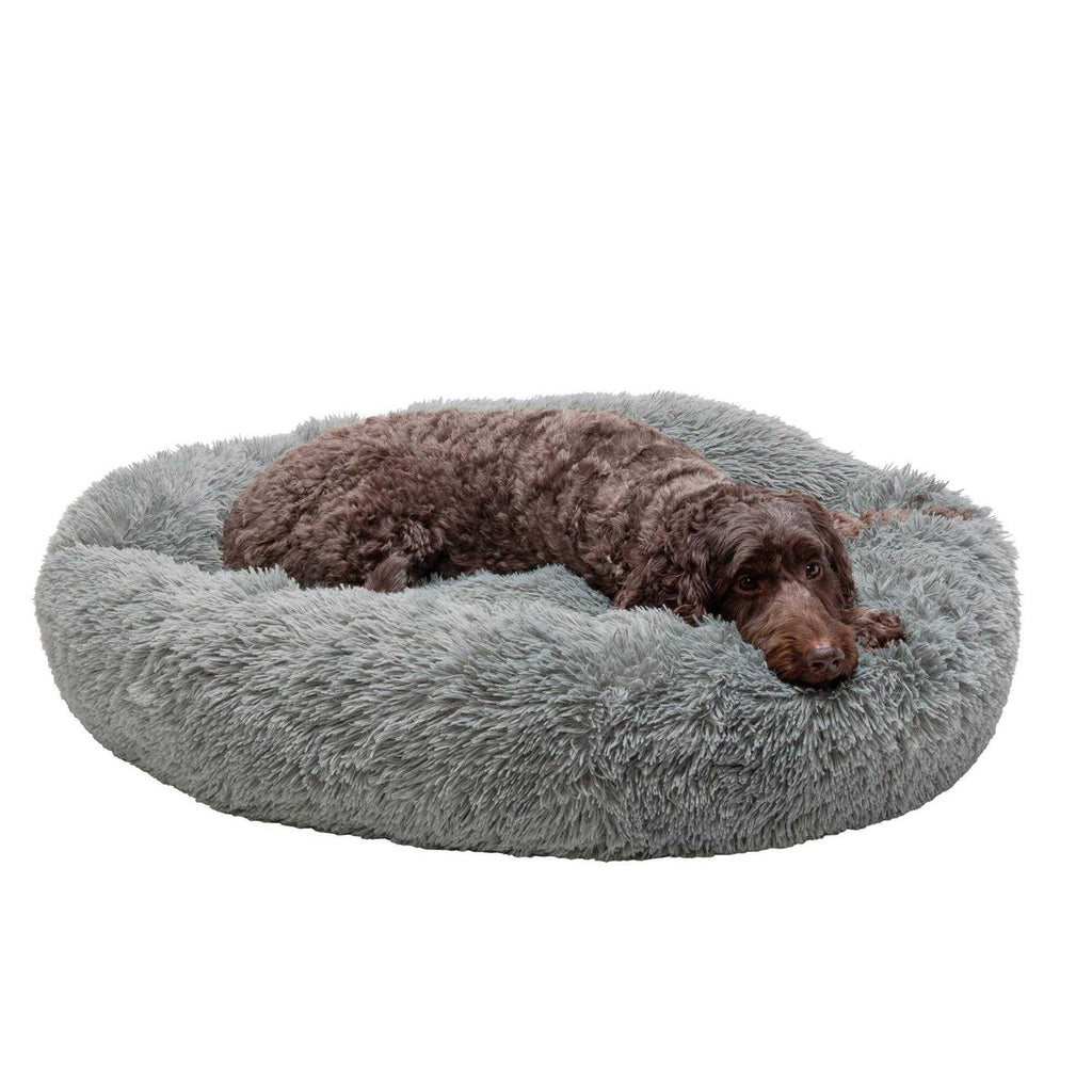 Long Fur Donut Dog Bed M678574