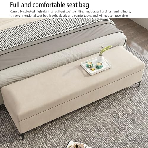 Upholstered Wooden Storage Bench G657149