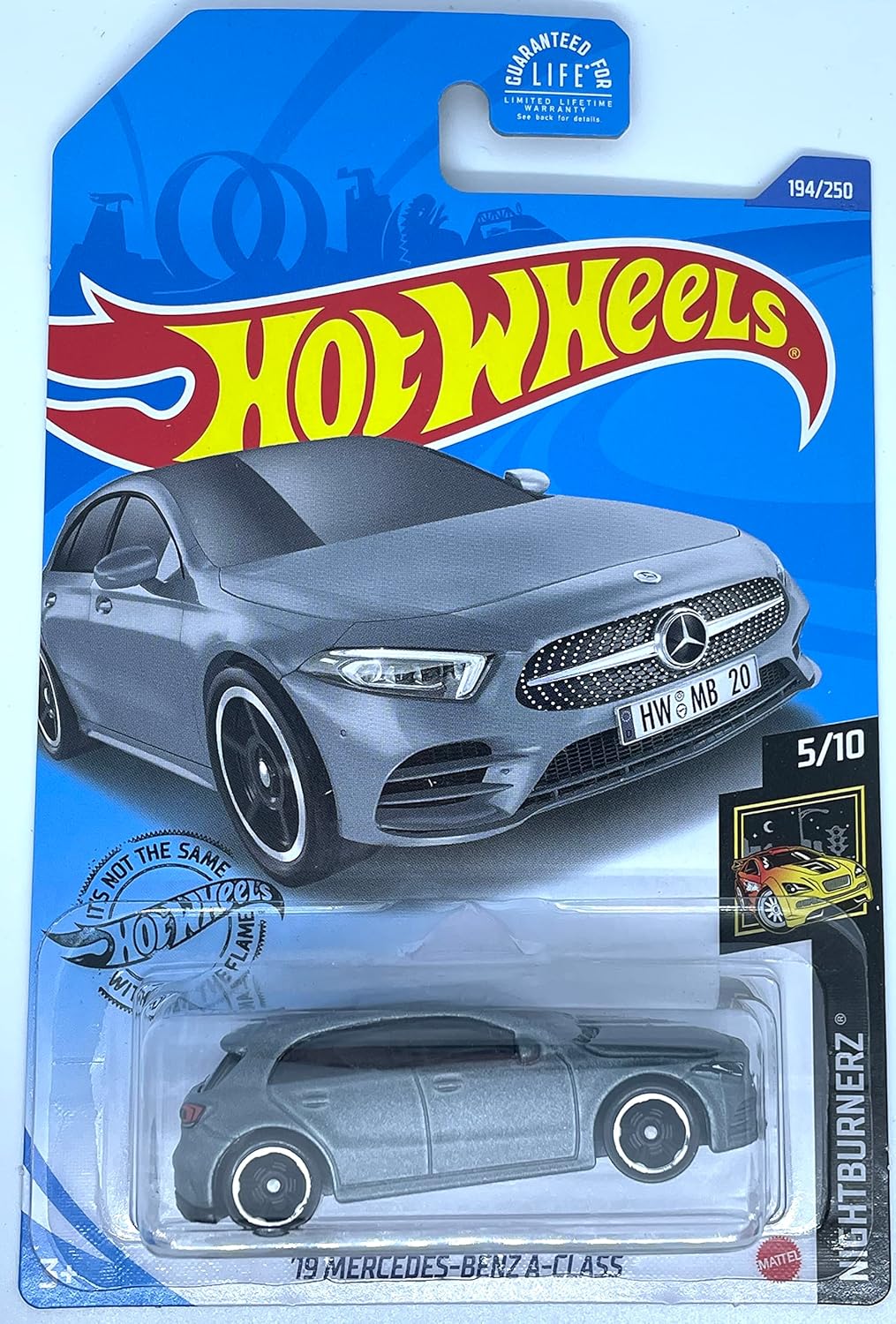 Gray Matte '19 Mercedes-Benz A-Class Die-Cast Car D5387