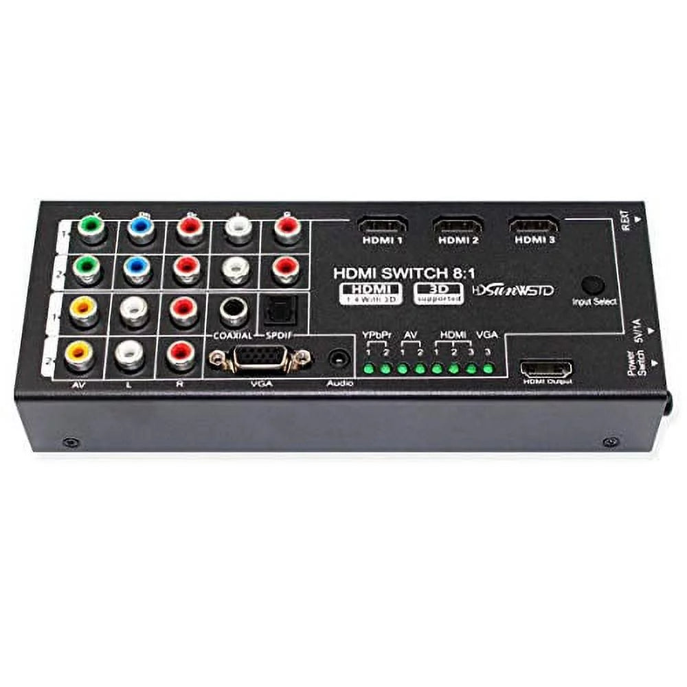 HDMI Converter with 8 Inputs to One HDMI Output E2454