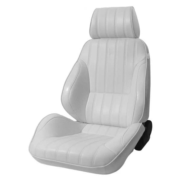 White Vinyl Racing Seat R301