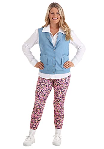 Women's BTTF 80s Movie Character Cosplay Party Outfit X884033