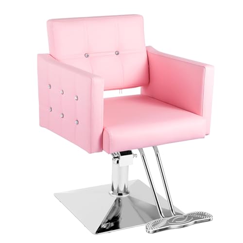 Wide Seat Hydraulic Swivel Reclining Barber Chair B909
