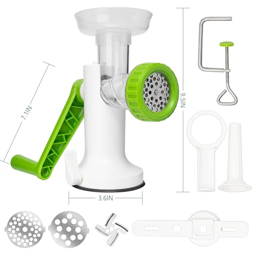 Manual Meat Grinder with Stainless Steel Blades R550620