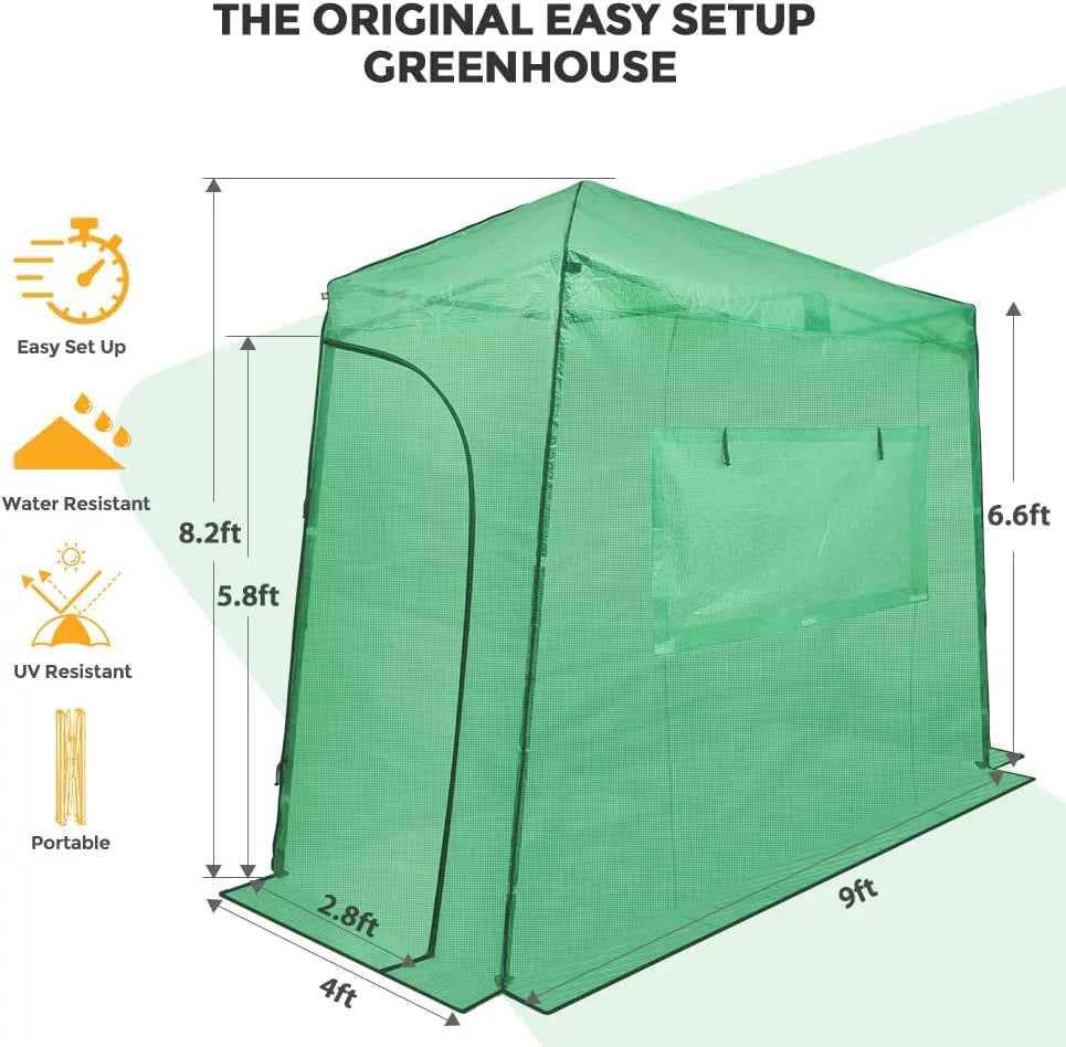 10'x 5' Portable Pop-up Greenhouse J101