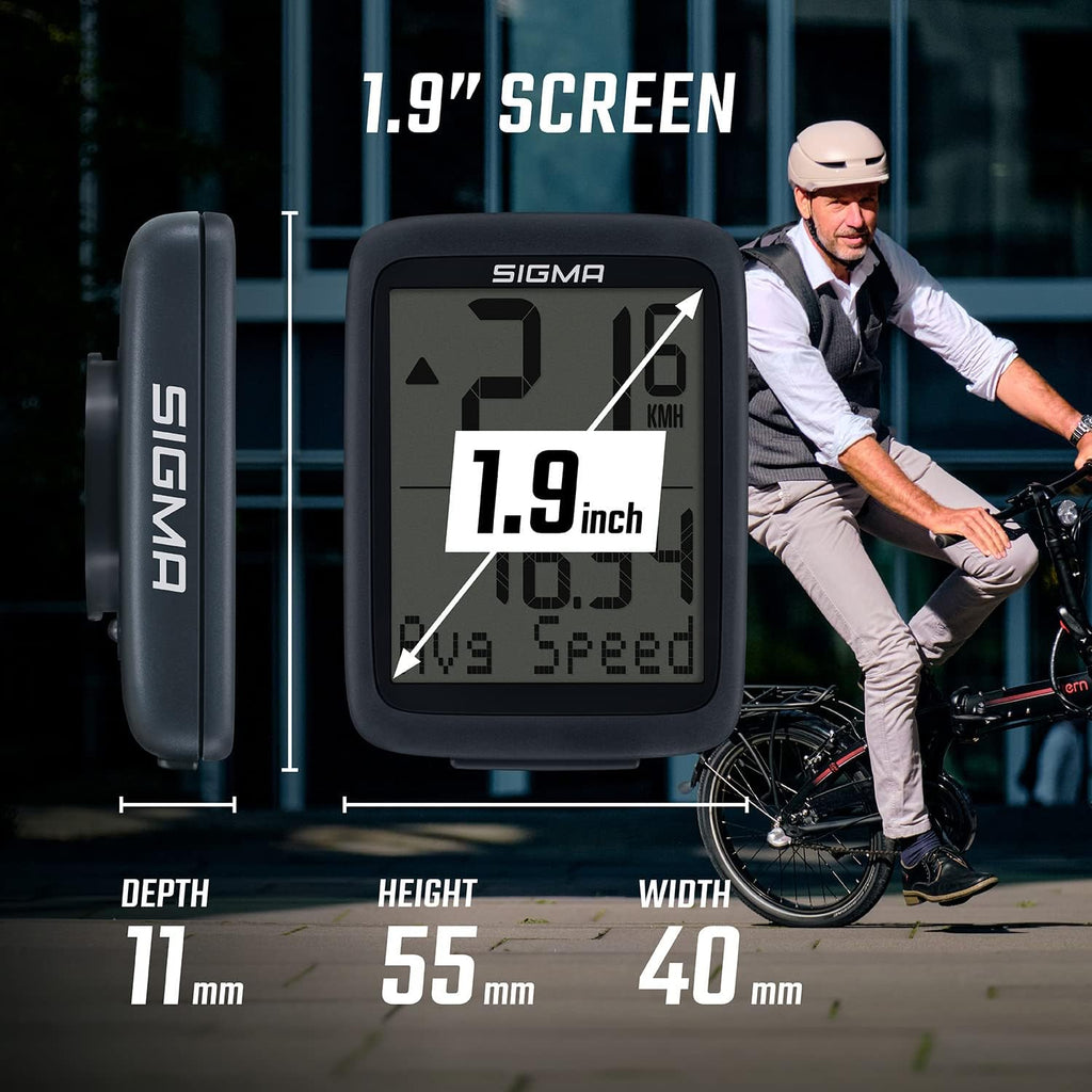 Bike Computer with Speed Comparison V588