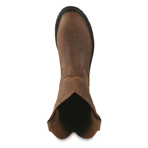 Men's Western Work Pull-On Work Boots D190601