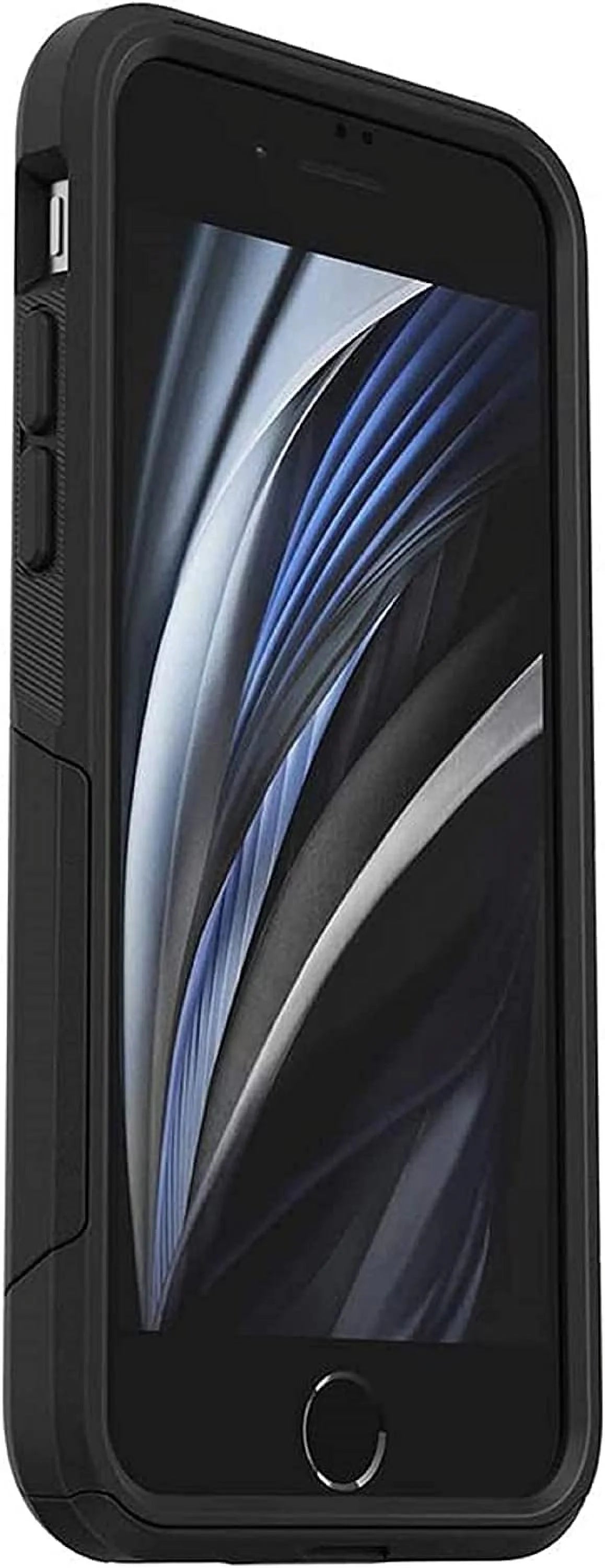 Black Case for iPhone SE 3rd Gen, SE 2nd, iPhone 8, iPhone 7 I488228