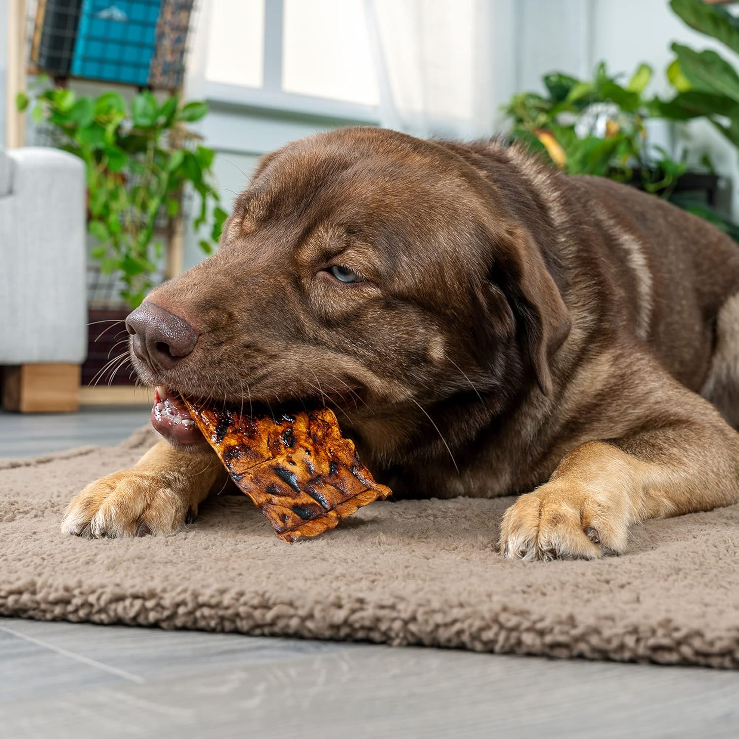 Beefhide Chips Dog Chew Treats, 32 oz A782