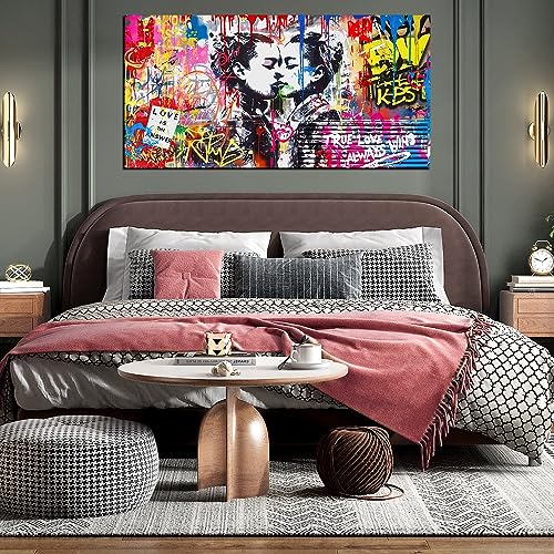14" W x14 H Stretched and Framed Canvas Wall Art S9753