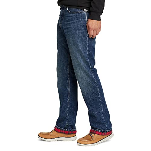 Men's Flannel-Lined Flex Jeans - Straight Fit X5507