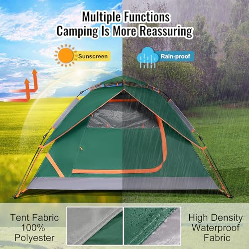2 Person Instant Pop Up Dome Tent C22222