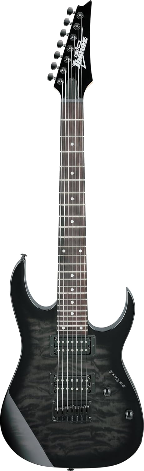 Transparent Black Sunburst 7-String Electric Guitar G2390