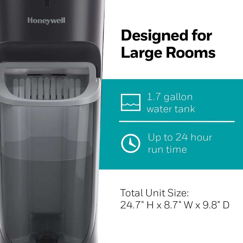Black 1.7 gal Tower Humidifier J515
