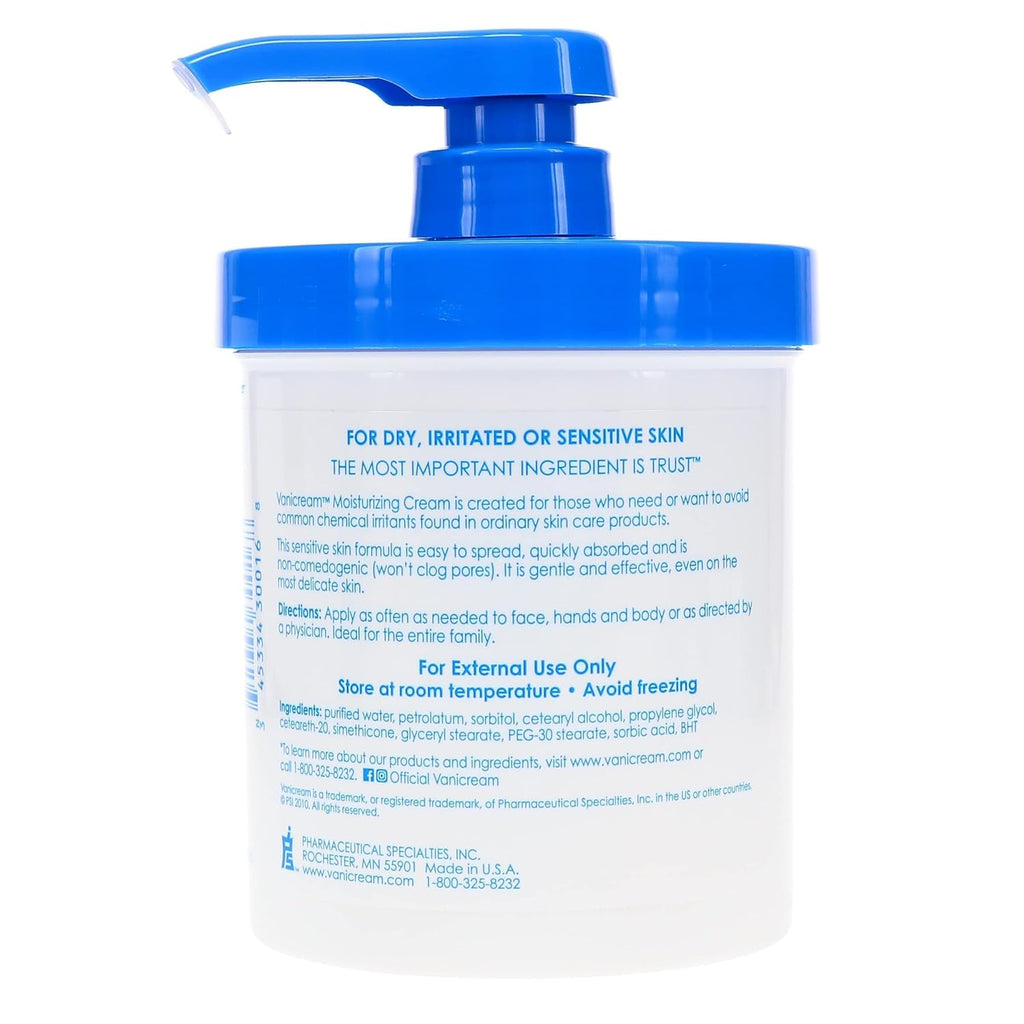 16 oz Pack of 2 Skin Cream with Pump Dispenser O8636