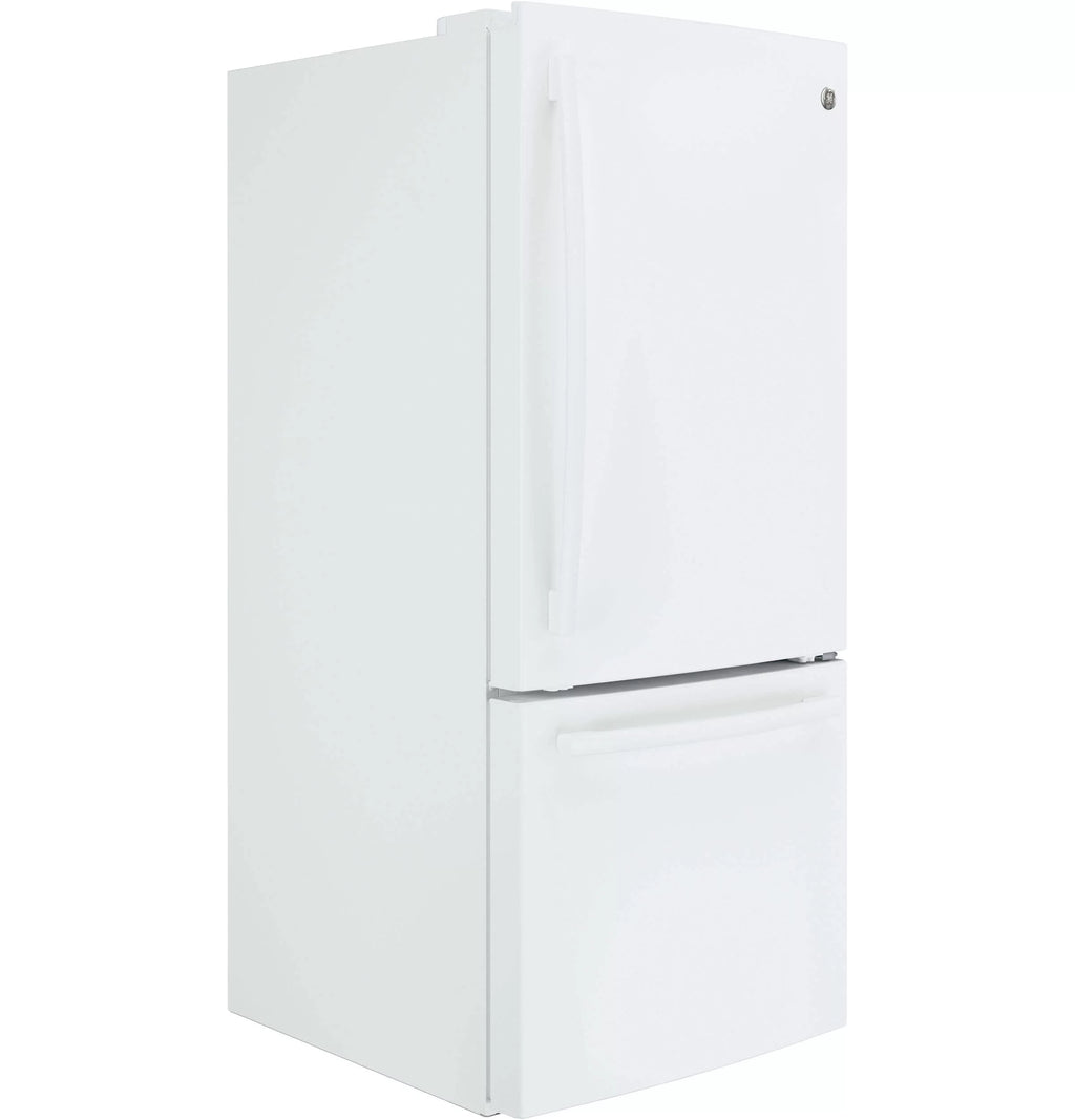 White 30 Inch Bottom Freezer Refrigerator T3165
