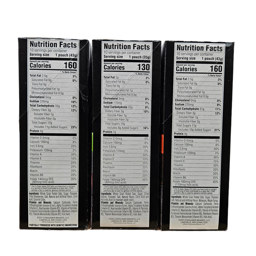 Thick & Hearty Instant Oatmeal Sample Pack T20194