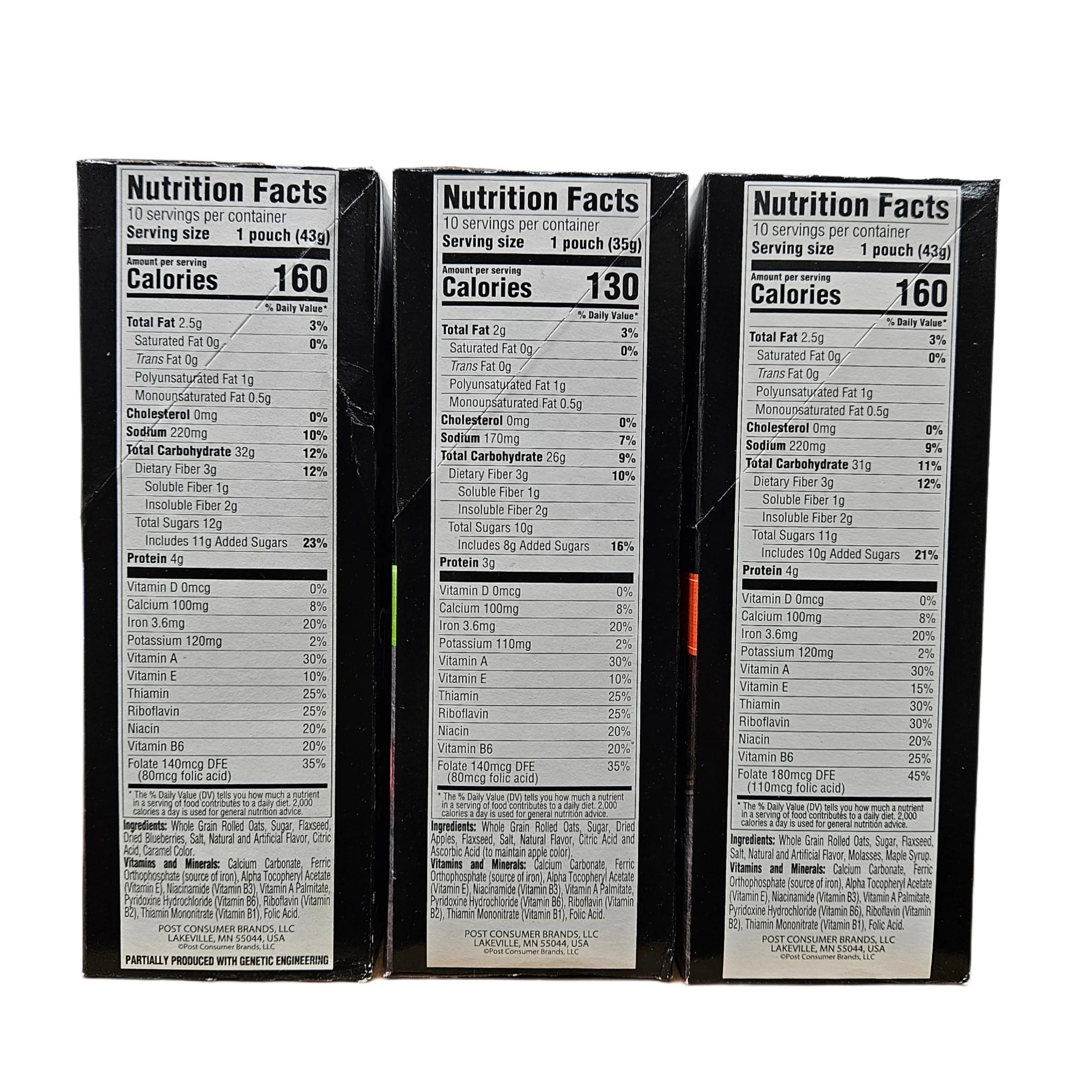 Thick & Hearty Instant Oatmeal Sample Pack T20194