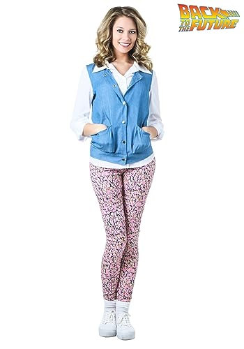 Women's BTTF 80s Movie Character Cosplay Party Outfit X884033