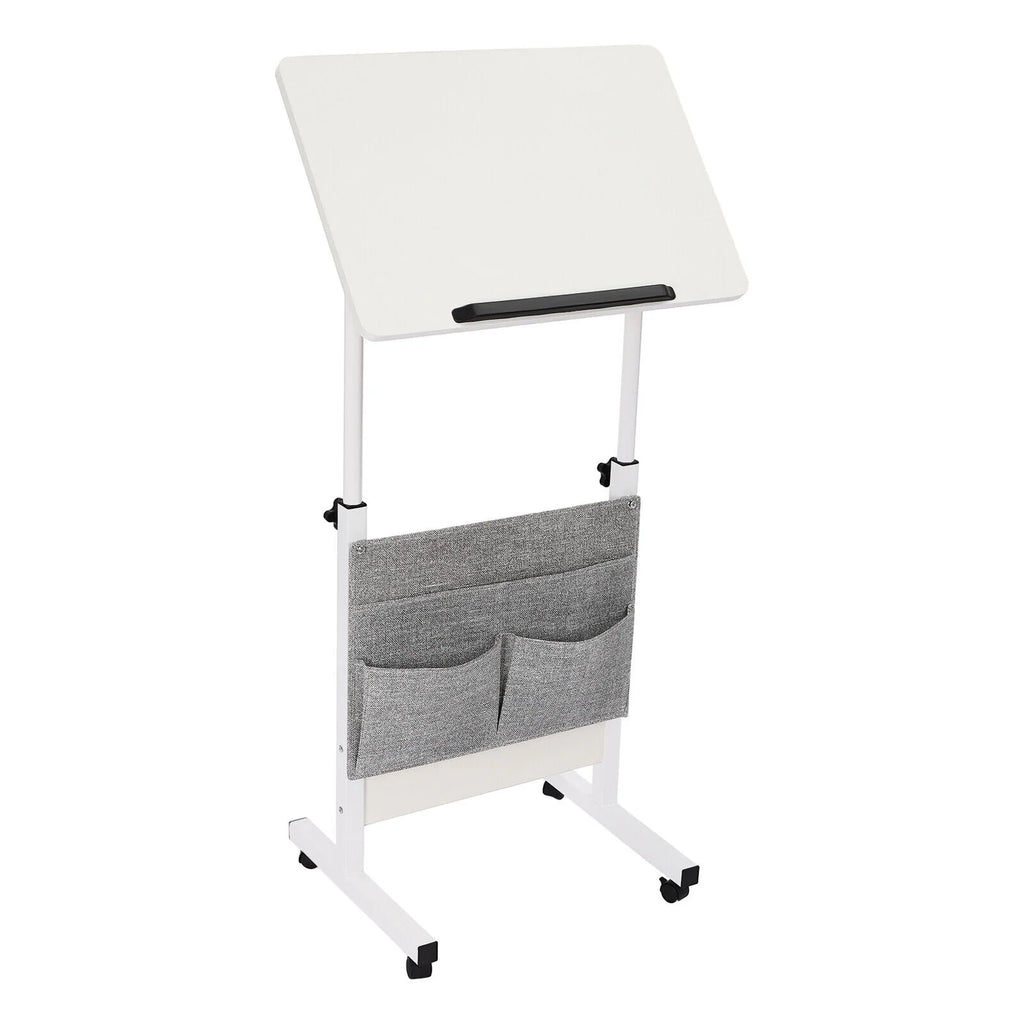 Adjustable Height Rolling Laptop Desk B878748