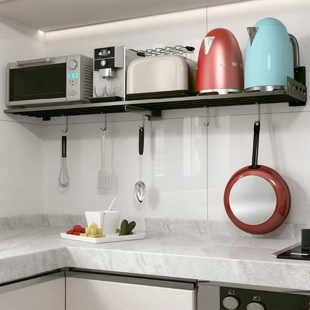 Microwave Oven Bracket with 4 Hooks H77975