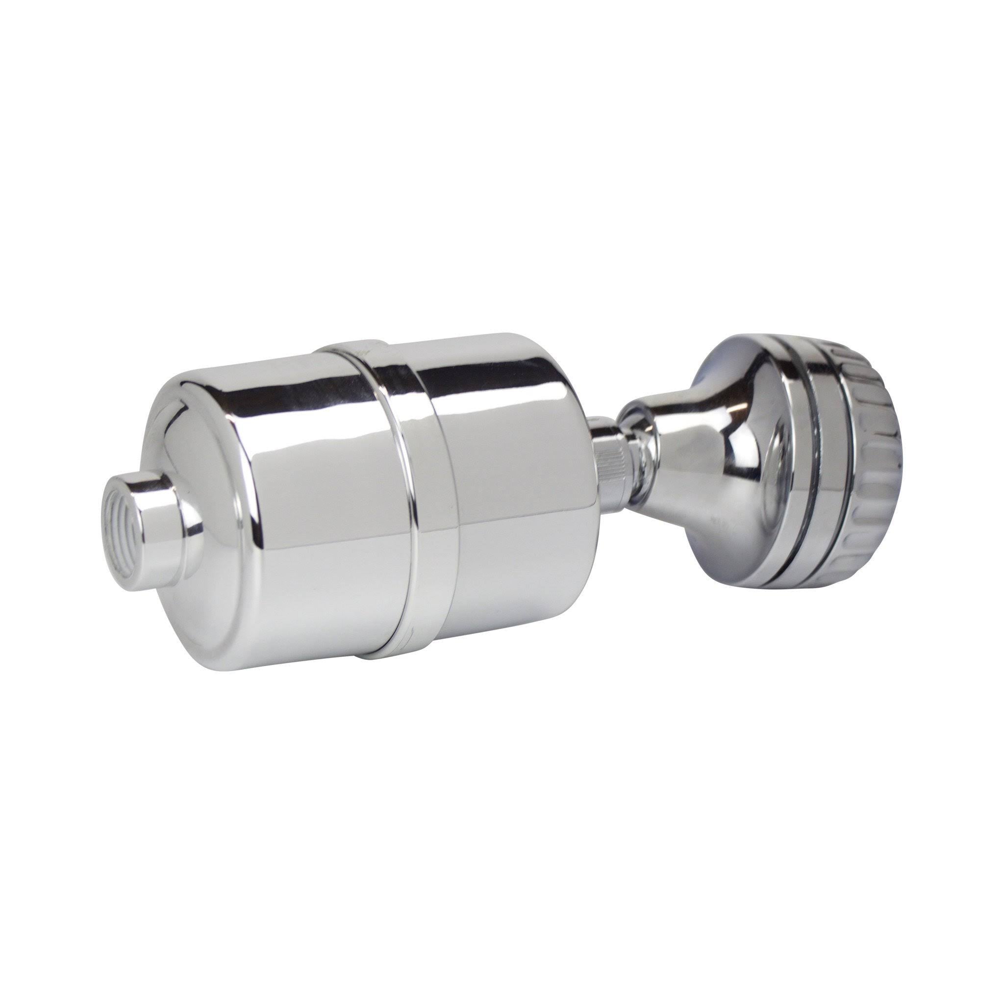 Chrome Shower Filter with Massage Head D29014