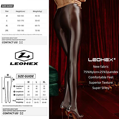 Glossy Opaque High Waist Tights M93922
