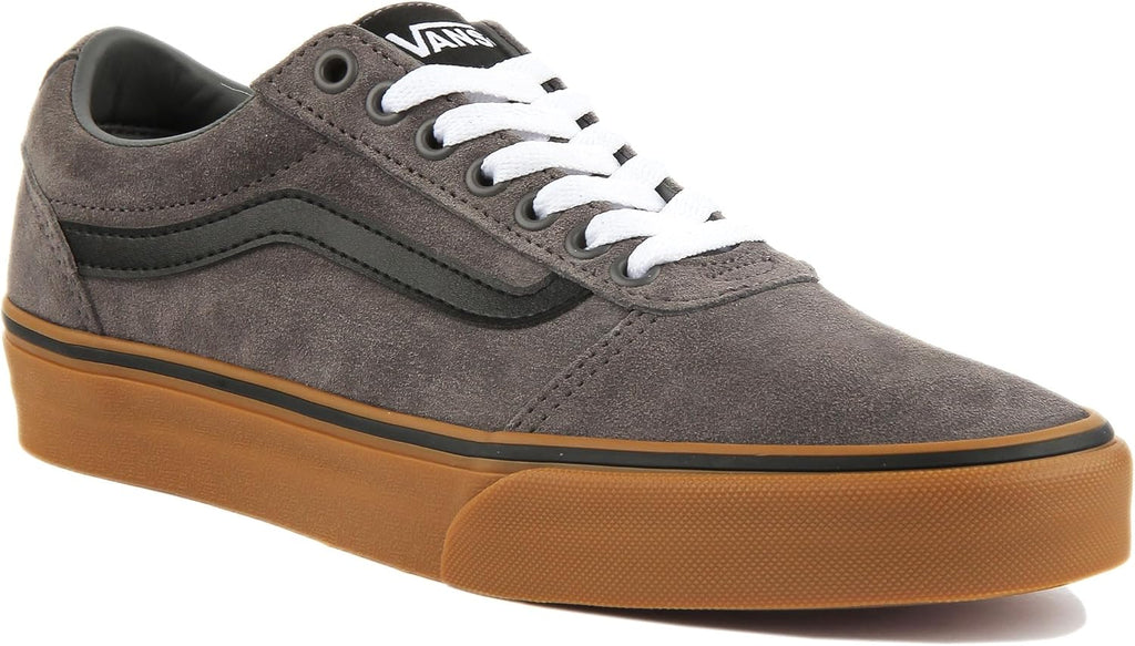 Suede Pewter Gum Low-top Sneaker O34180