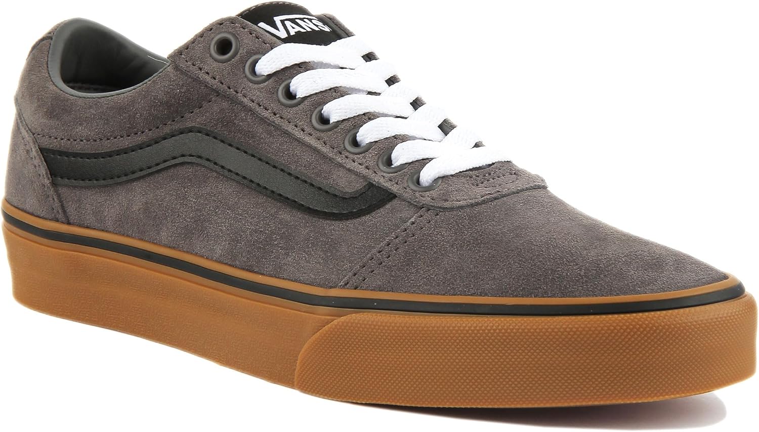 Suede Pewter Gum Low-top Sneaker O34180