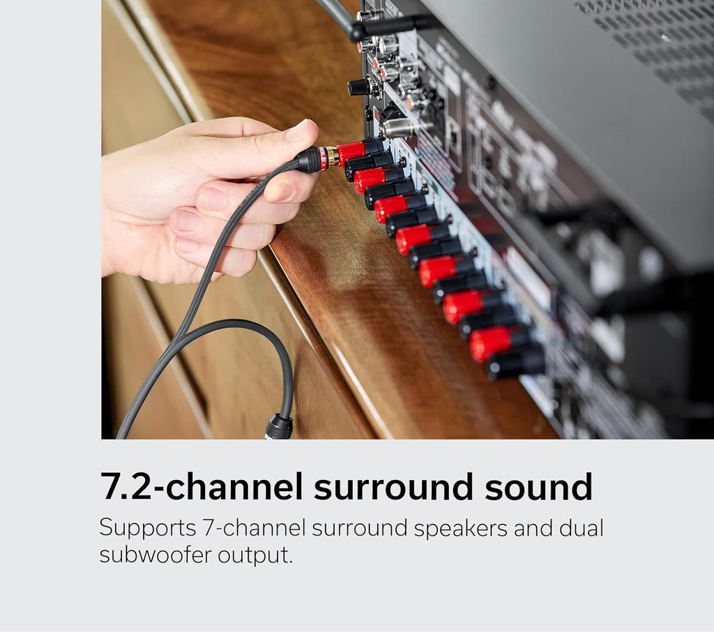 7.2 Ch Home Theater Receiver S721335