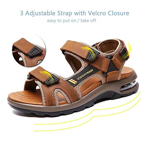 Mens Athletic Sandals Non-slip Sport Casual Beach Sandals W583