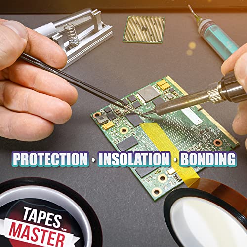 Polyimide High Temperature Heat Resistant Electrical Insulation Tape with Silicone Adhesive 3” Core G45172