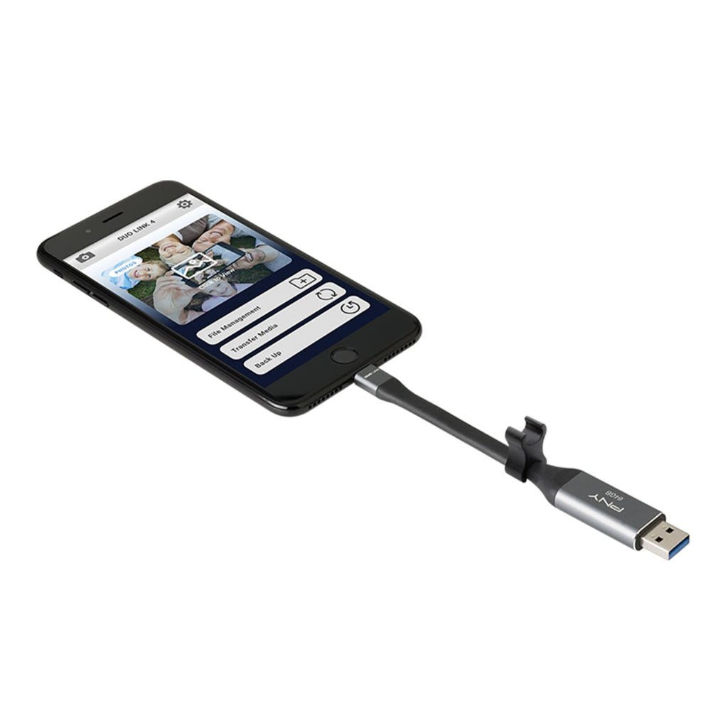 64GB USB 3.0 OTG Flash Drive Metal Gray Y58578