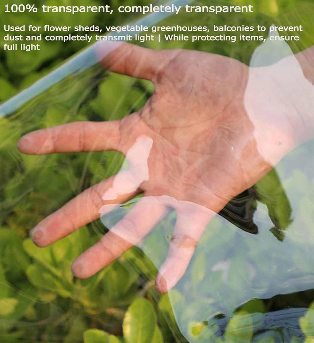 0.35mm Clear PVC Tarpaulin Cover Q187