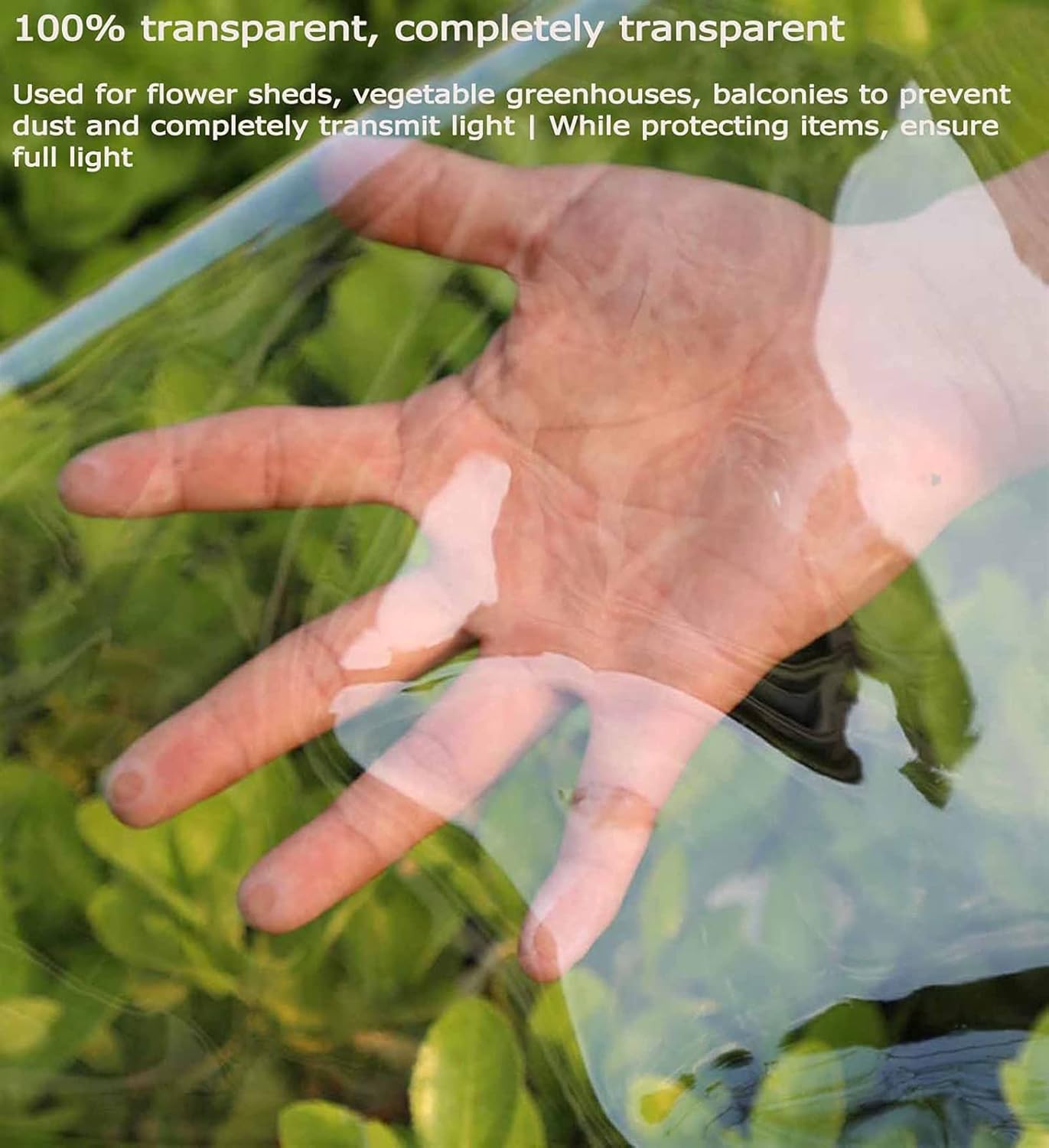 0.35mm Clear PVC Tarpaulin Cover Q187