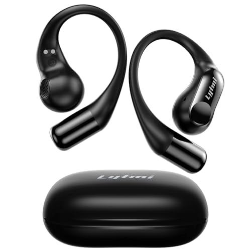 Open Ear Wireless Earbuds with 4-Mic Clear Call, 30H Playtime P828161