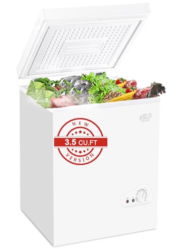White 3.5 Cu.Ft Compact Chest Freezer T713019