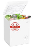 White 3.5 Cu.Ft Compact Chest Freezer T713019